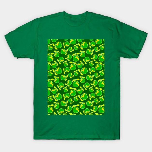 Green apple mesh T-Shirt by Amalus-files